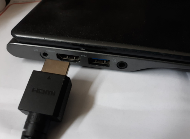 Connect your Xbox to your Laptop using an HDMI cable