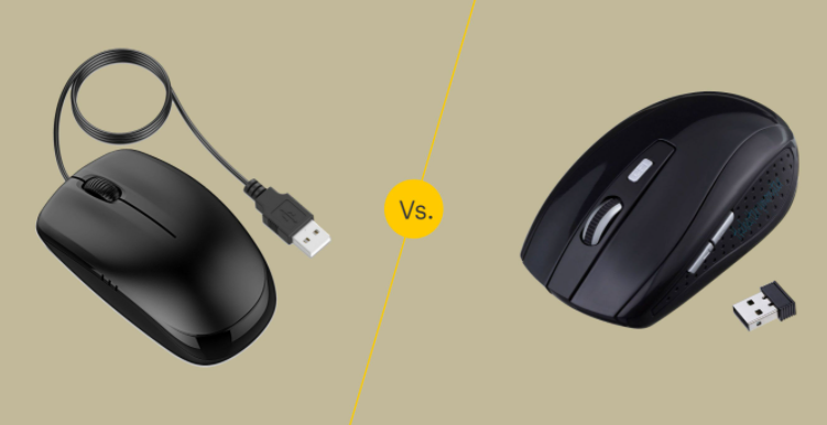Difference Between a Wireless and Wired Mouse